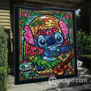 Hola Stich Quilt Blanket Vd14  Quilt